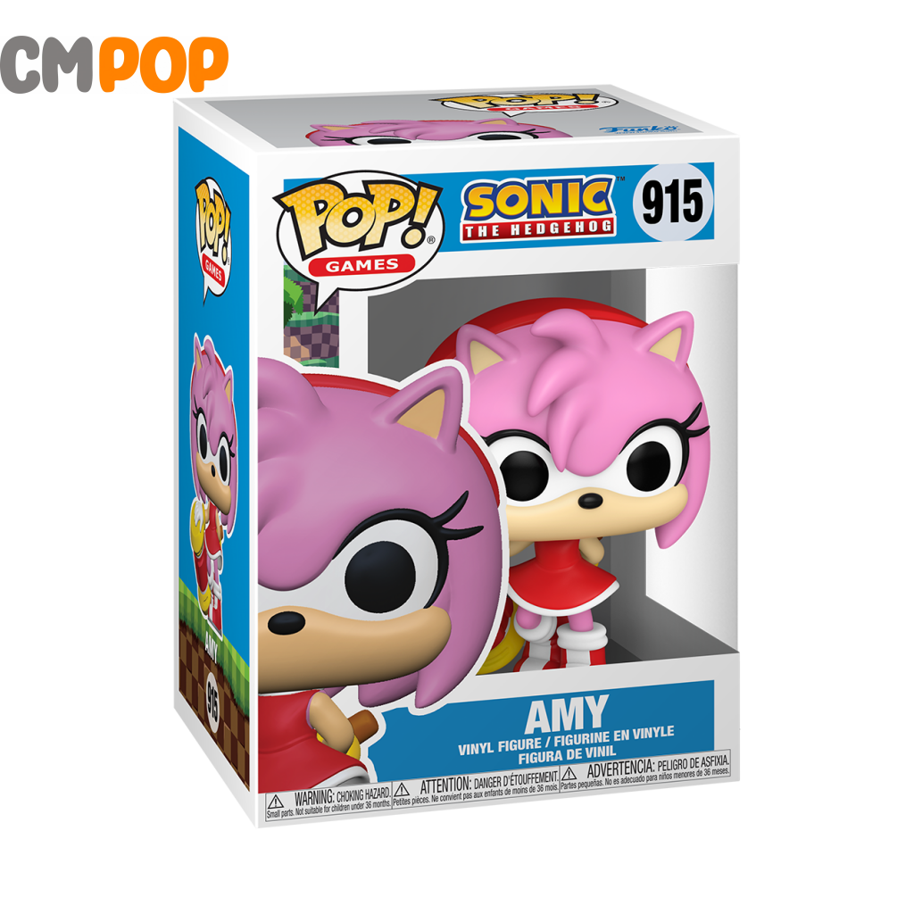 Amy Rose - #915 Funko Pop! Sonic The Hedgehog Pop