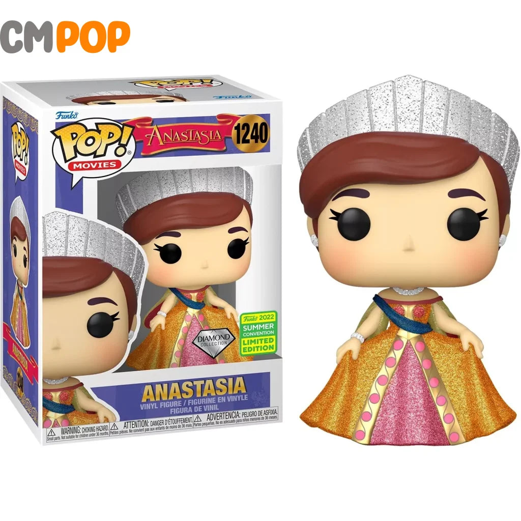 Anastasia - #1240 Funko Pop! Diamond Collection 2022 Summer Convention Limited Edition Pop