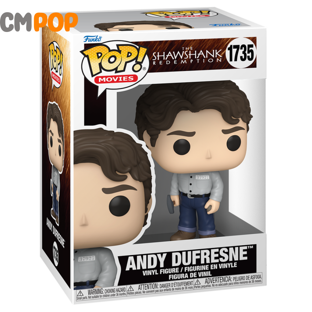 Andy Dufresne - #1735 Funko Pop! Movies Shawshank Redemption