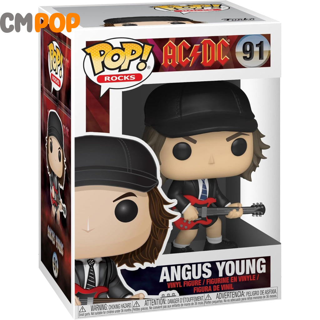 Angus Young - #91 - Funko Pop! - Rocks - AC/DC - FYE Exclusive