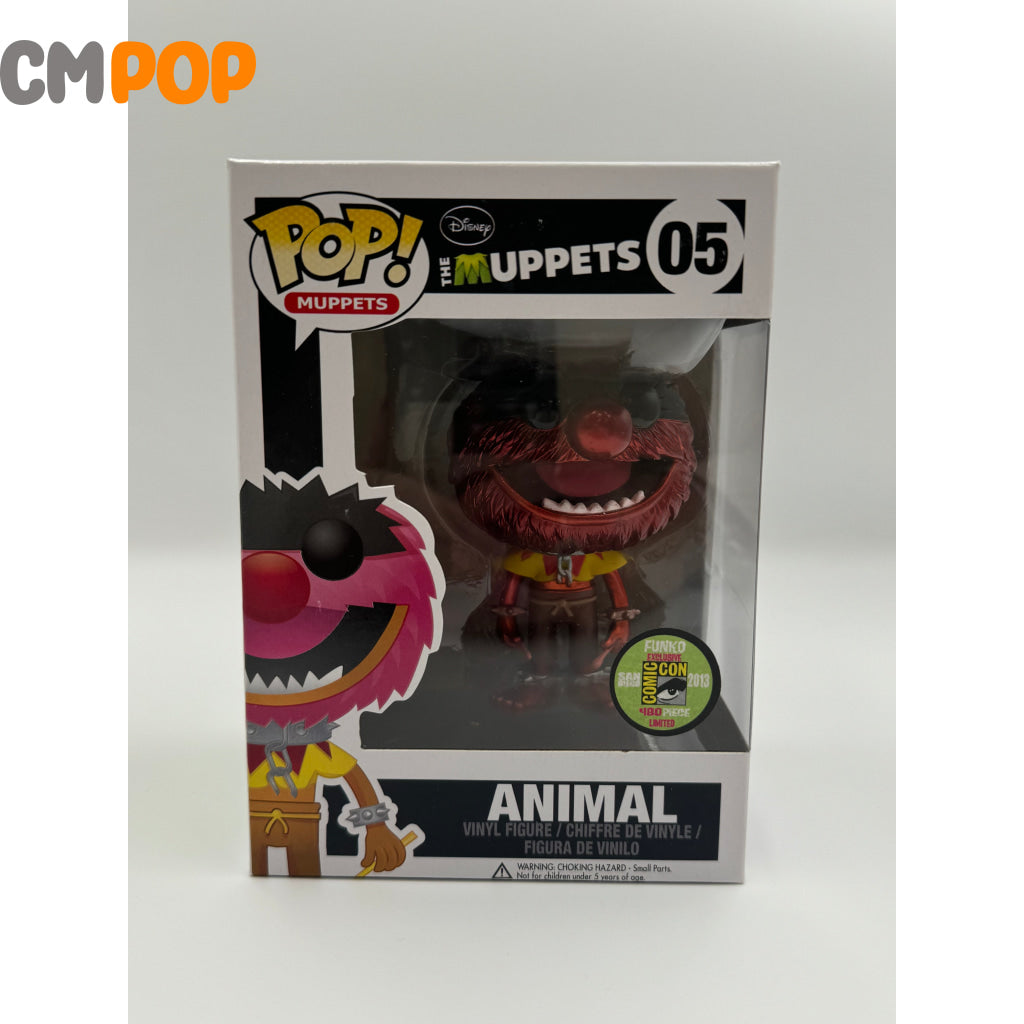 Animal - #05 Funko Pop! The Muppets Sdcc 2013 480 Pieces Pop