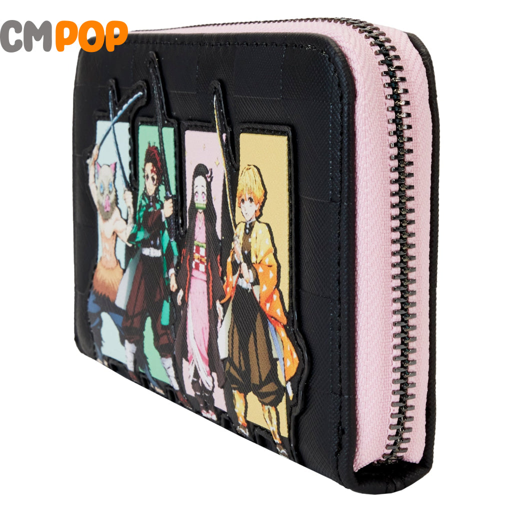 Aniplex Demon Slayer Group Zip Around Wallet - Loungefly
