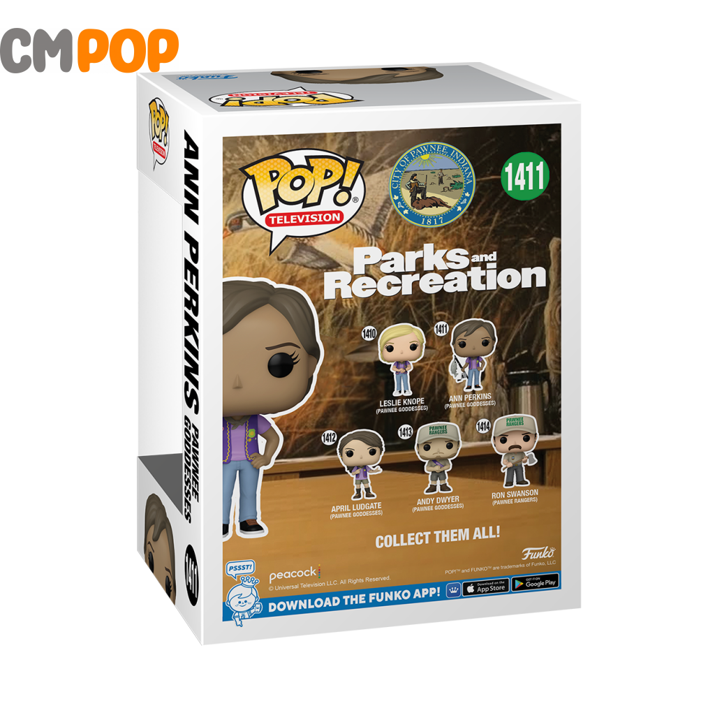 Ann Perkins Pawnee Goodness - #1411 Funko Pop! Parks And Rec Pop
