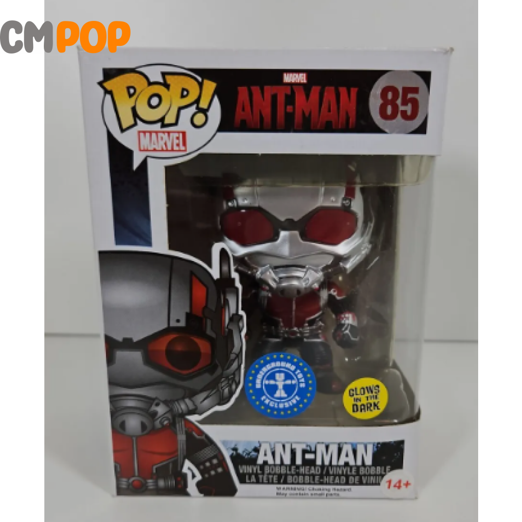Ant-Man - #85 Funko Pop! Marvel Gitd Underground Toys Exclusive Pop