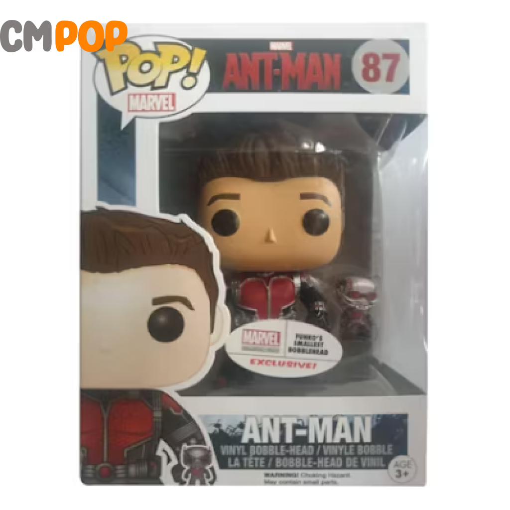 Ant-Man - #87 Funko Pop! Marvel Ant Man Mcc Box Exclusive Pop