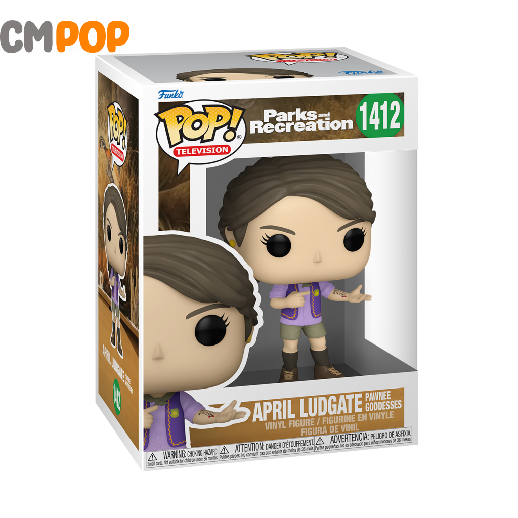 April Ludgate Pawnee Goodness - #1412 Funko Pop! Parks And Rec Pop