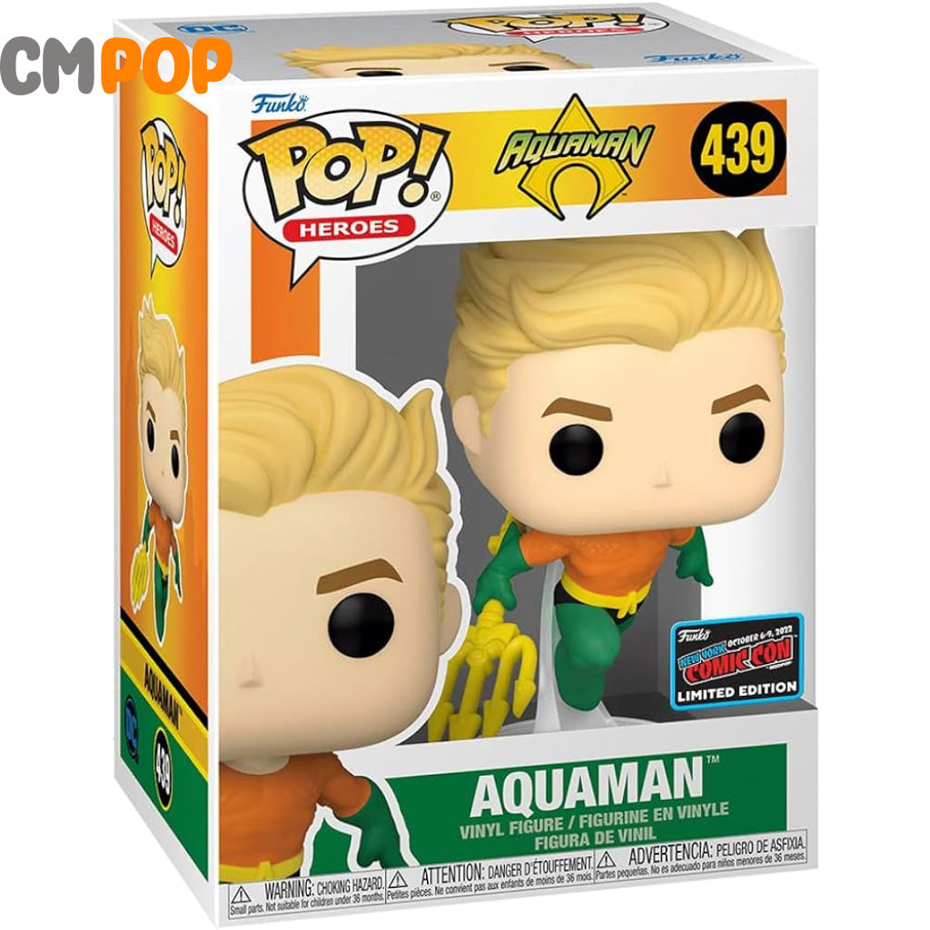 Aquaman - #439 Funko Pop! 2022 Fall Convention Exclusive Pop