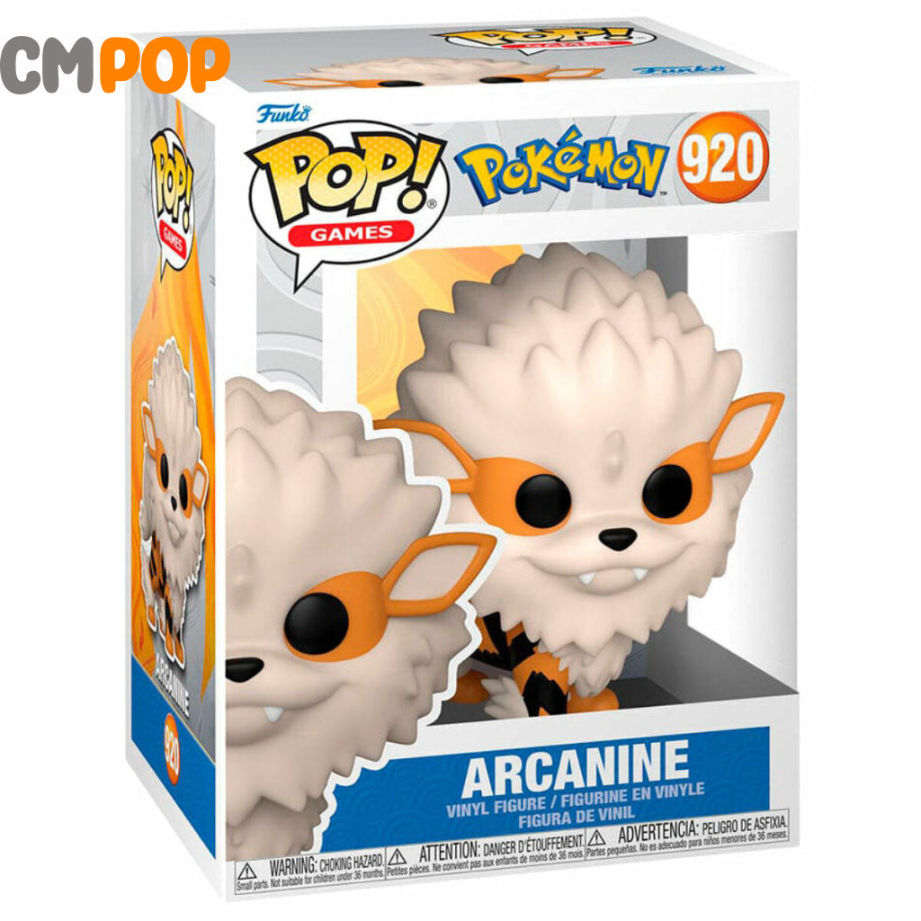 Arcanine - #920 Funko Pop! Pokemon Pop