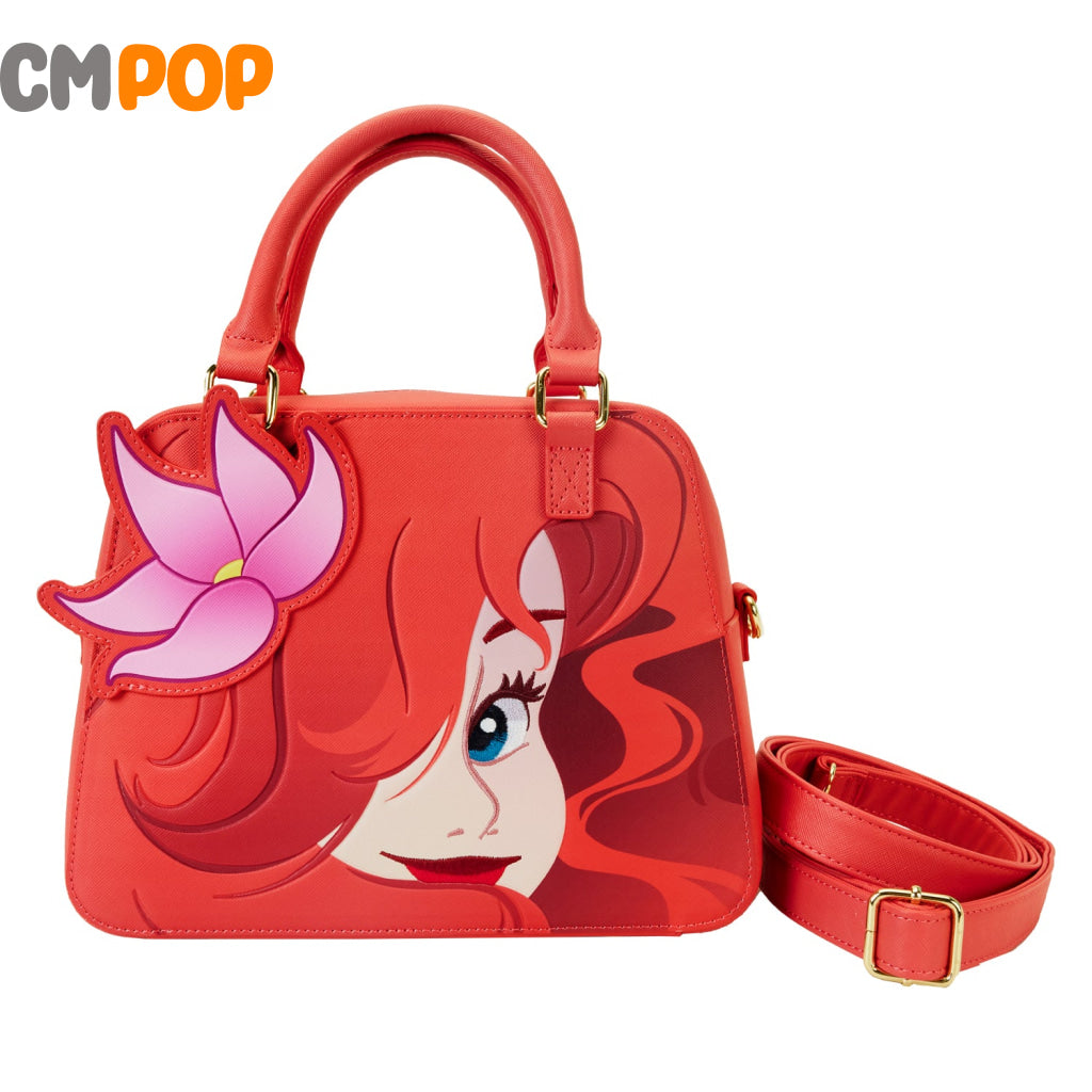 Ariel Face - Crossbody Bag Disney 35Th Anniversary Loungefly