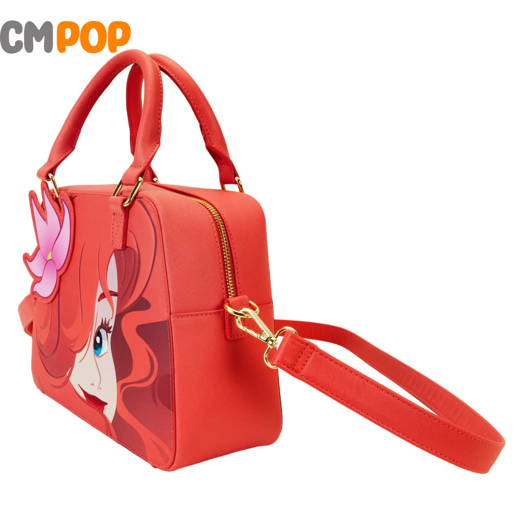 Ariel Face - Crossbody Bag Disney 35Th Anniversary Loungefly