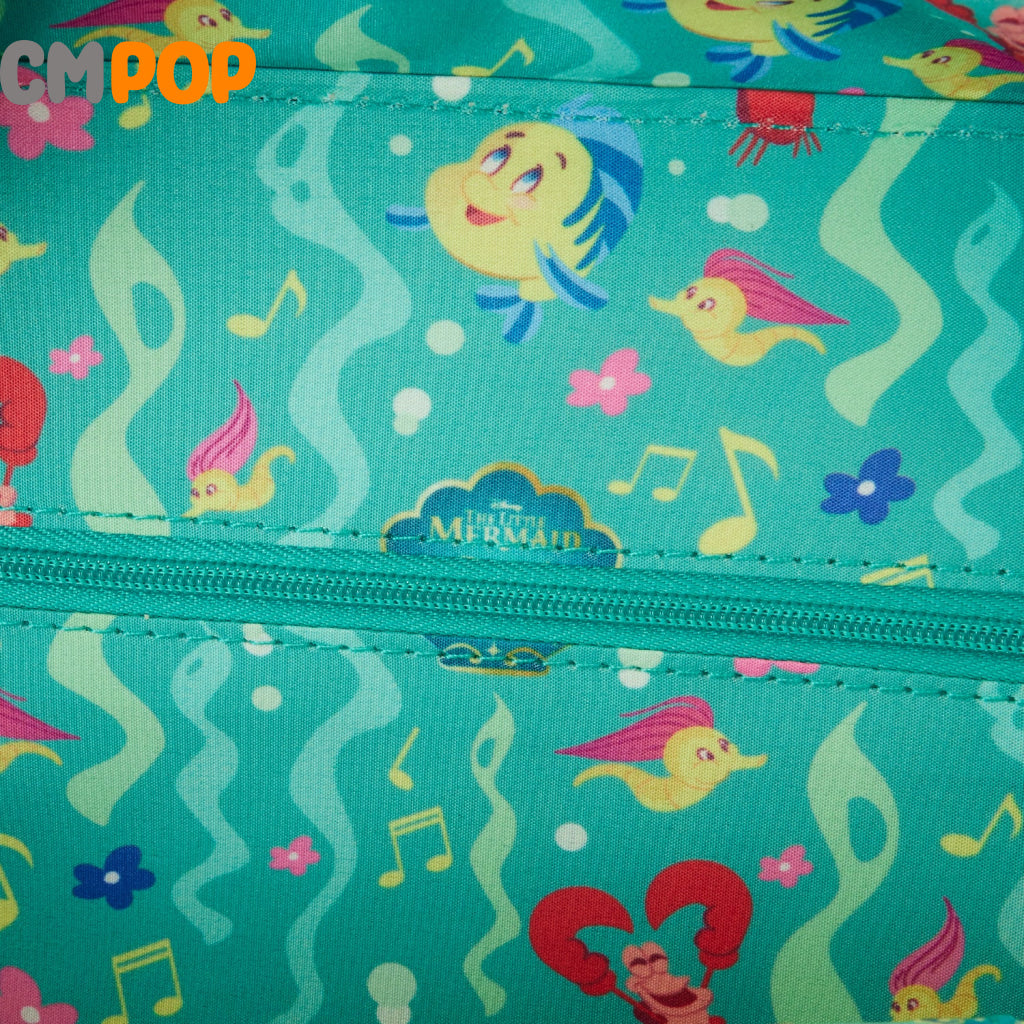 Ariel Face - Crossbody Bag Disney 35Th Anniversary Loungefly