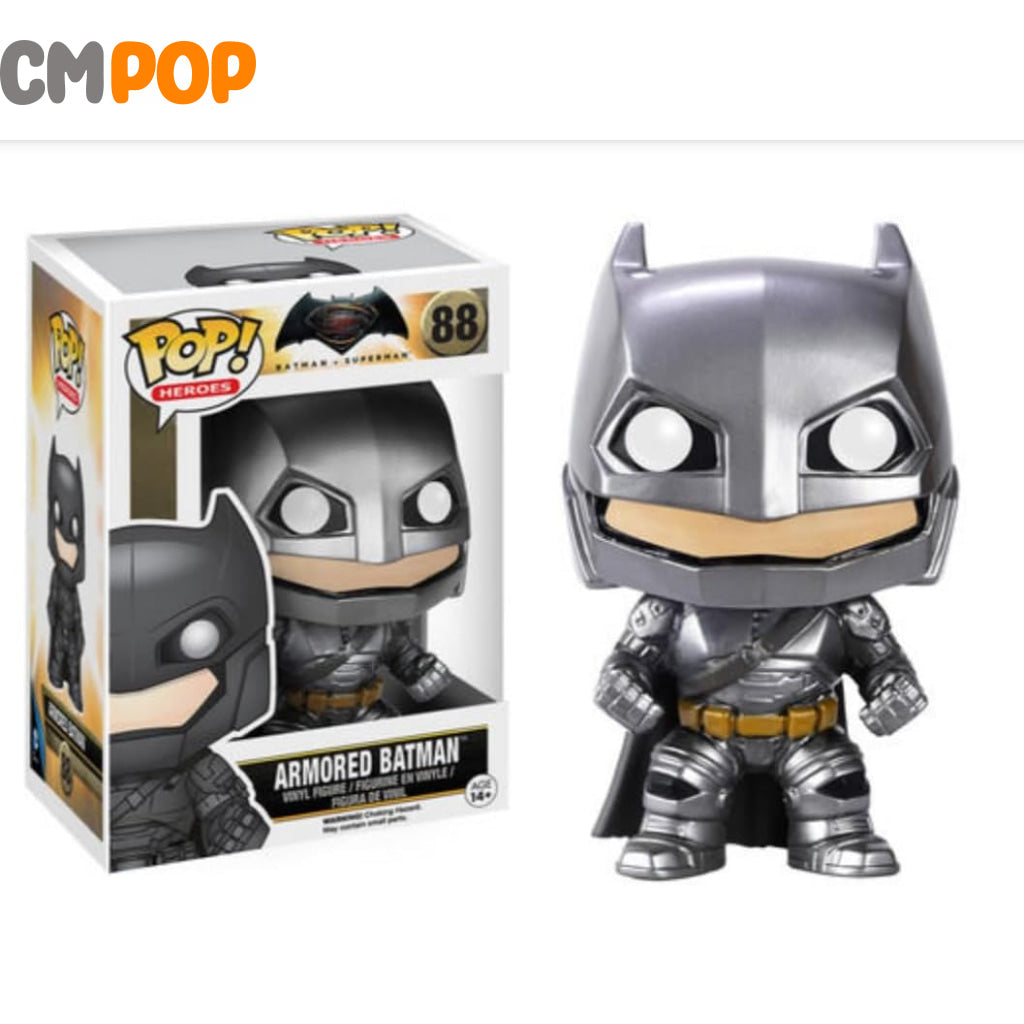 Armored Batman - #88 Funko Pop! Heros Dc Comics Exclusive Pop