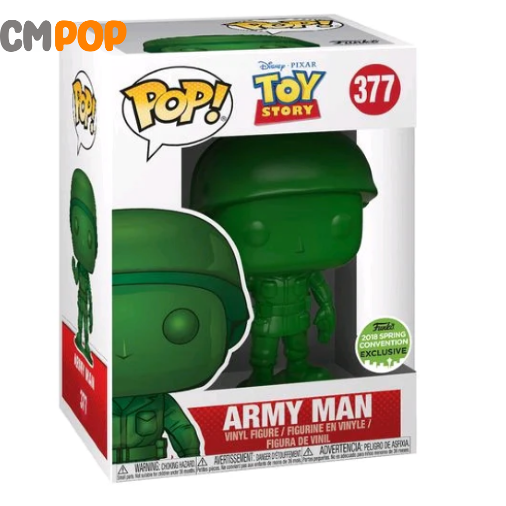 Army Man - #377 Funko Pop! Disney Toy Story 2018 Spring Con Exclusive Pop