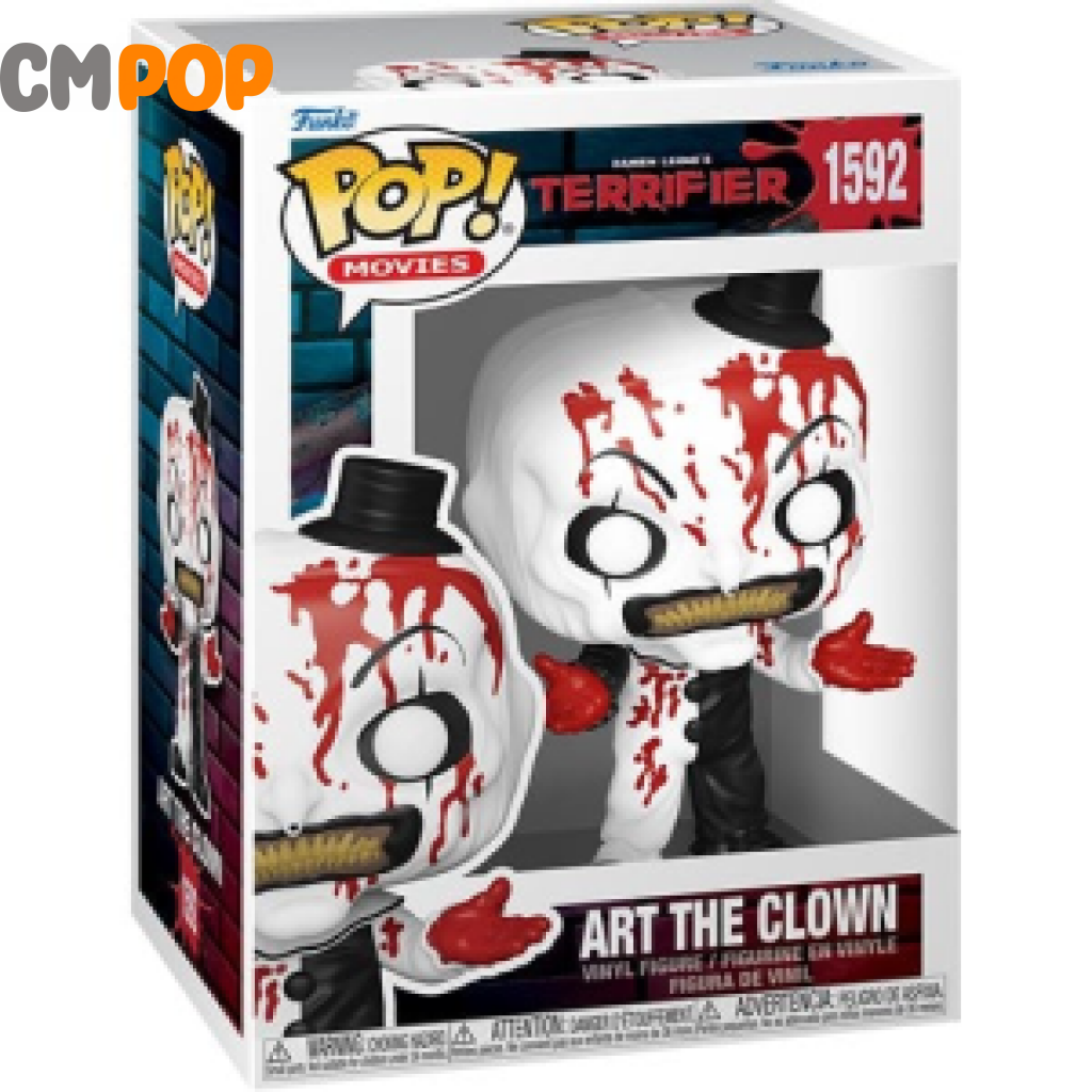 Art The Clown ((Blood) - #1592 Funko Pop! Terrifier -Movies