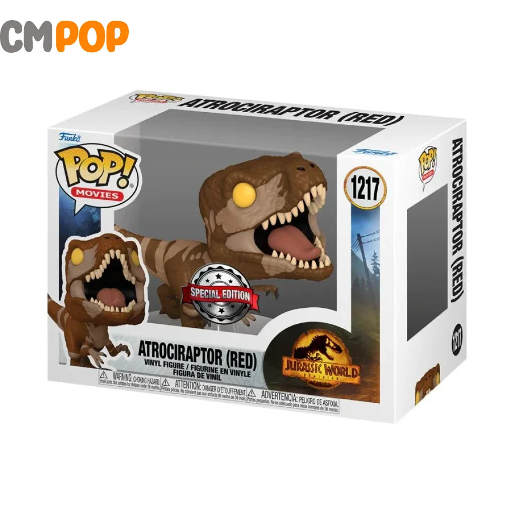 Atrociratpr (Red) - #1217 - Funko Pop! - Movies - Jurassic World - Special Edition