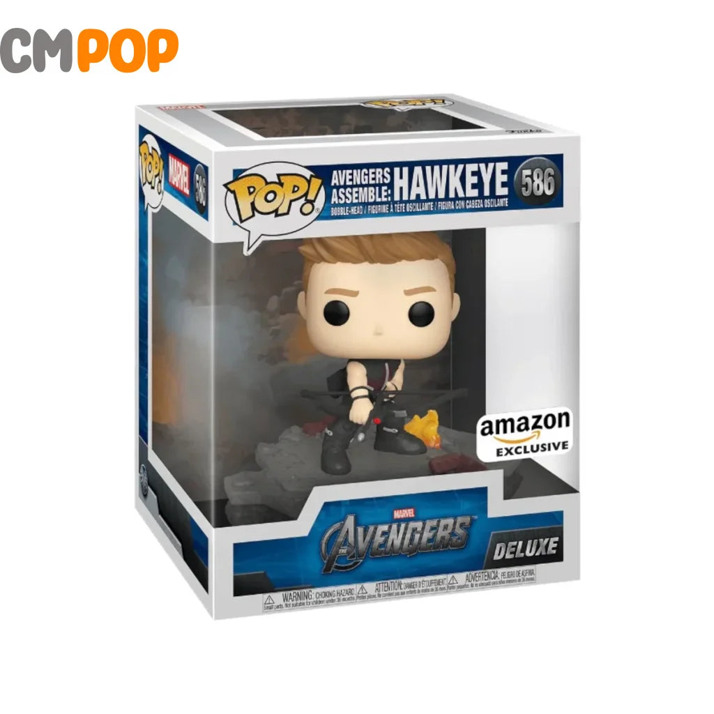 Avengers Assemble: Hawkeye - #586 Funko Pop! Marvel Deluxe Amazon Exclusive