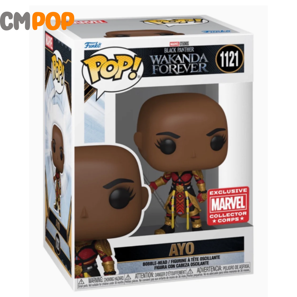 Ayo - #1121 Funko Pop! Black Panther Wakanda Forever Marvel Mcc Exclusive Pop