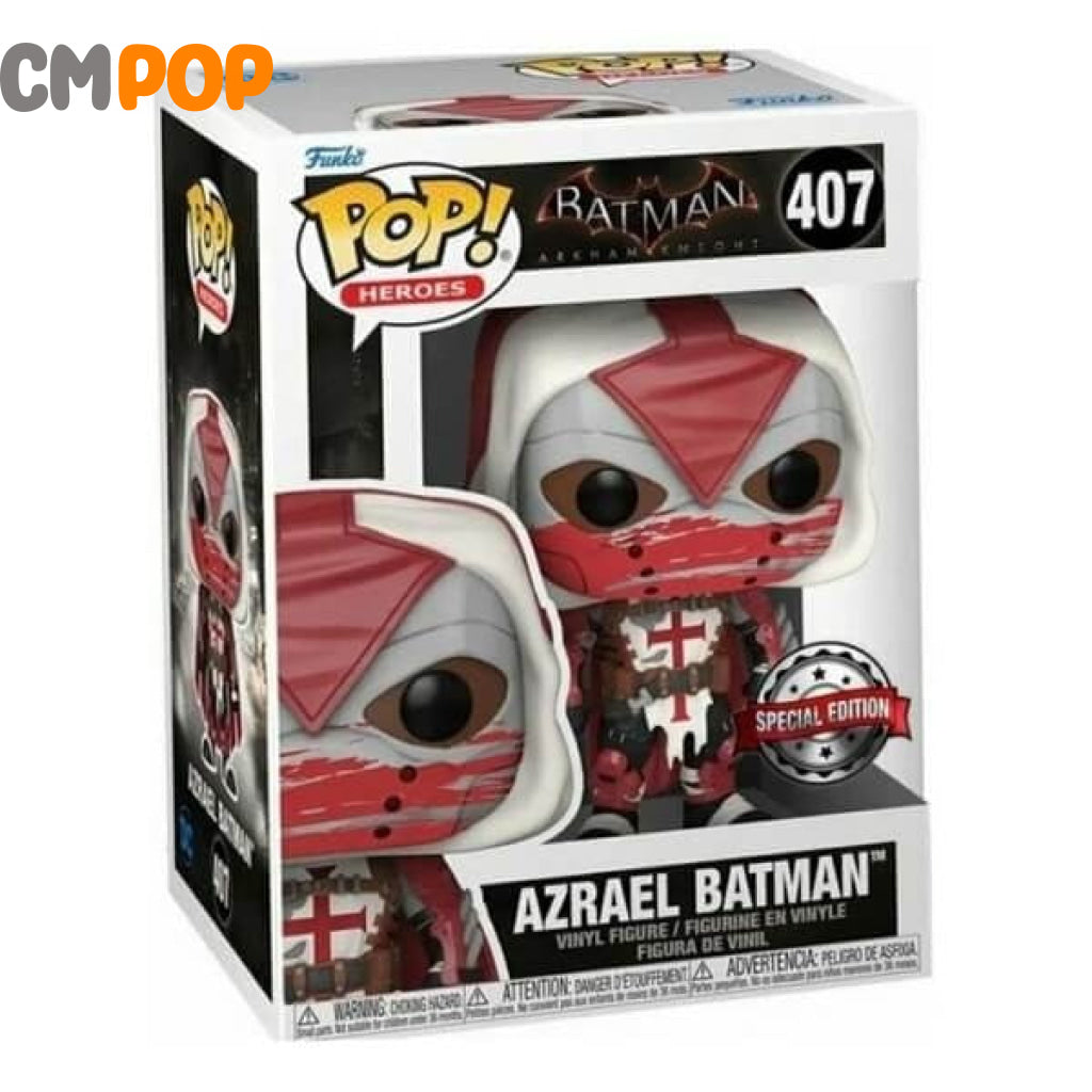 Azrael Batman - #407 Funko Pop! Heroes Arkham Knight Special Edition Pop