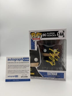 Batman - #144 - Funko Pop! - Heroes - DC Super Heroes - Signed By Will Arnett - Certified By Autographcoa