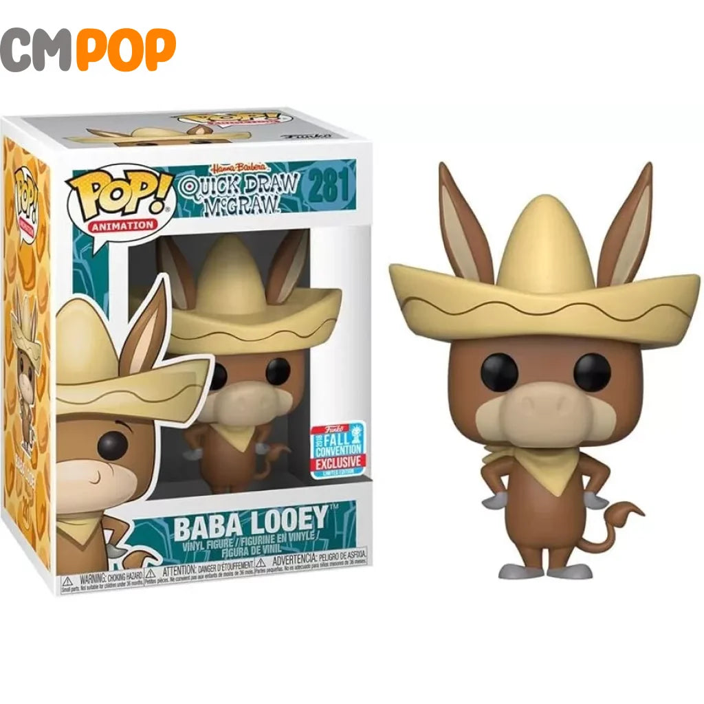 Baba Looey - #281 Funko Pop! Animation Hanna Barbera Quick Draw Mc Graw 2018 Fall Convention