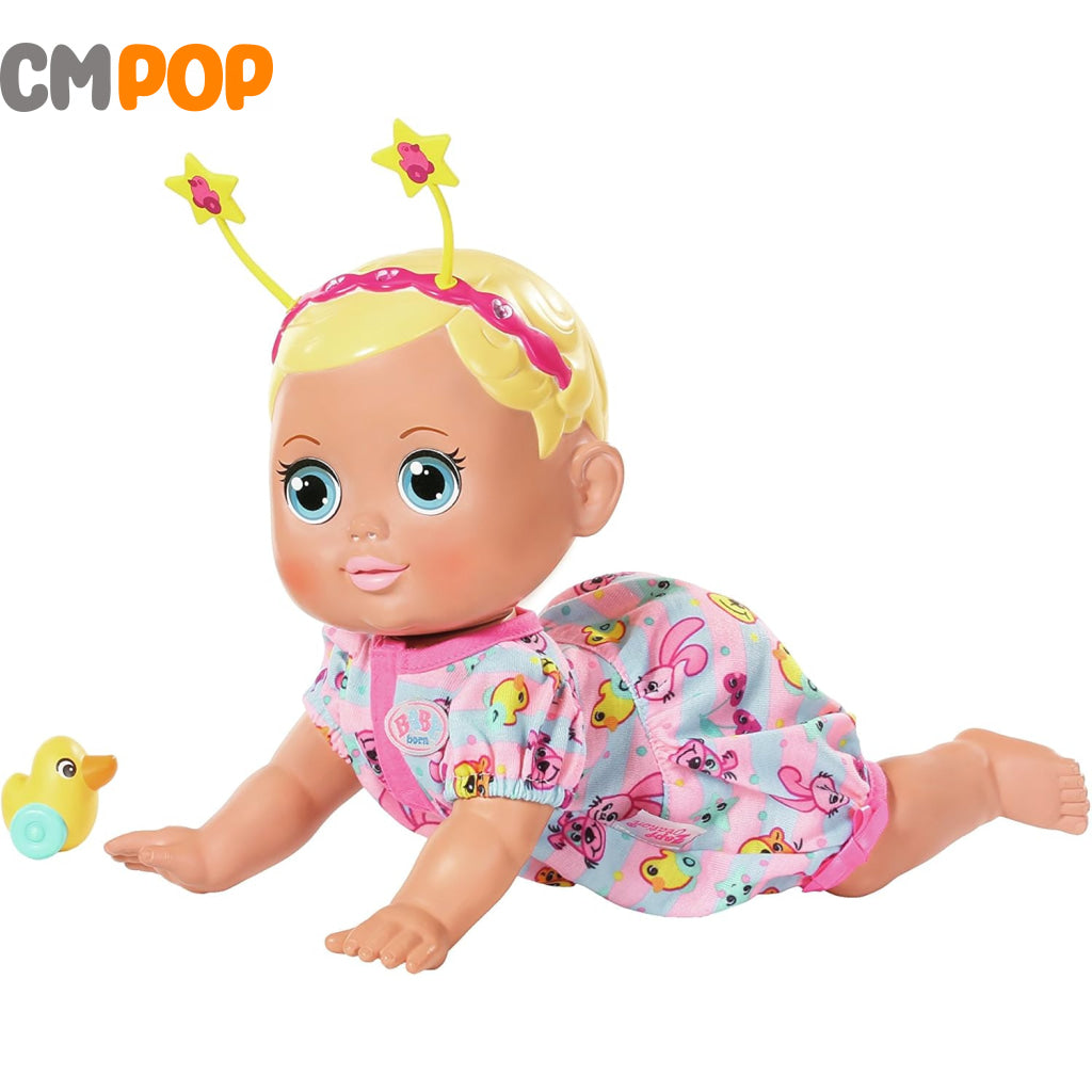 Baby Born Funny Faces Crawling Doll Toys & Games