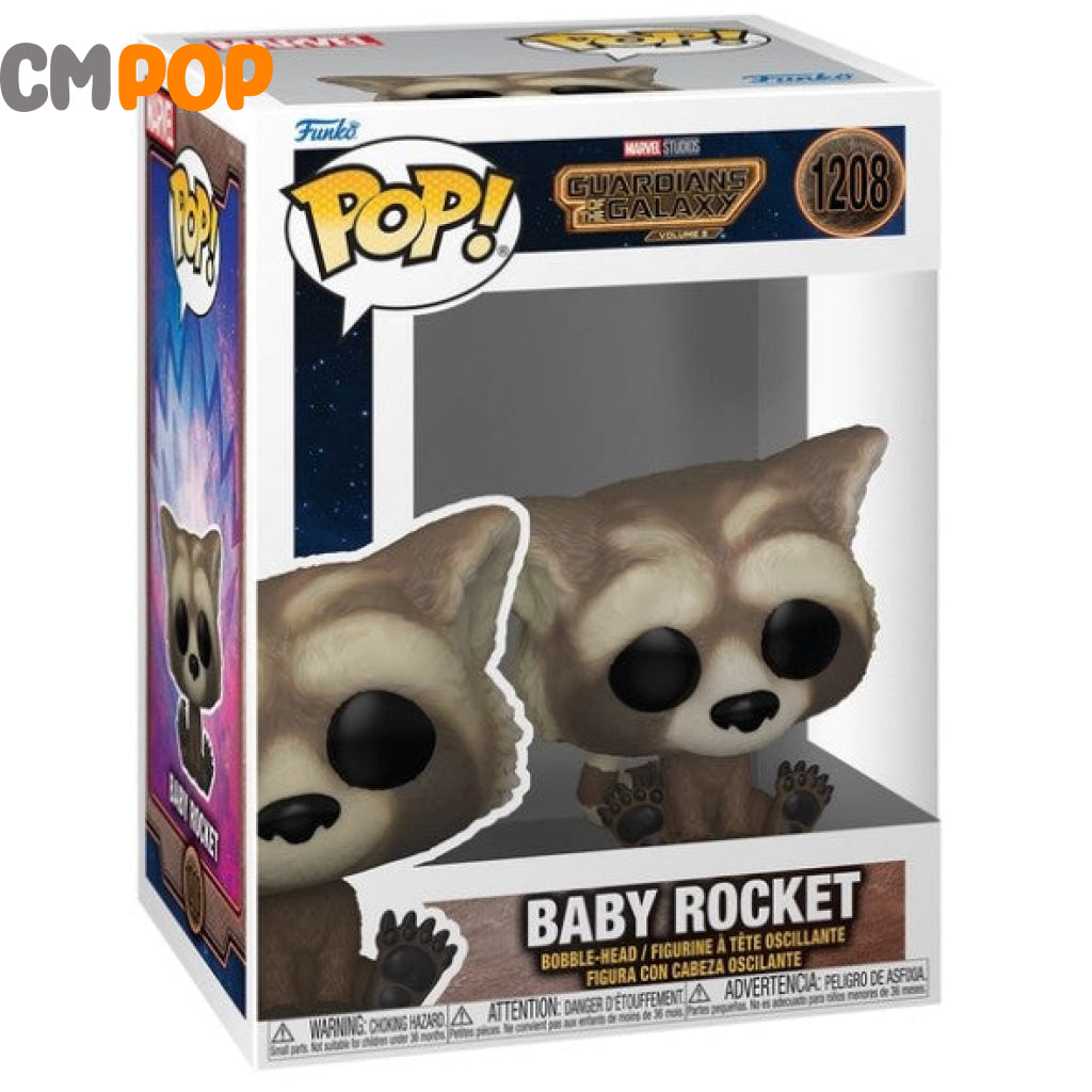 Baby Rocket- #1208 - Funko Pop! Guardians Of The Galaxy Vol 3 Pop