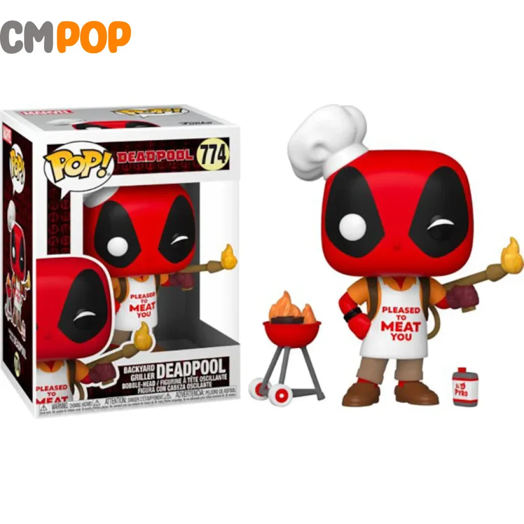 Backyard Griller Deadpool - #774 Funko Pop! Marvel Pop