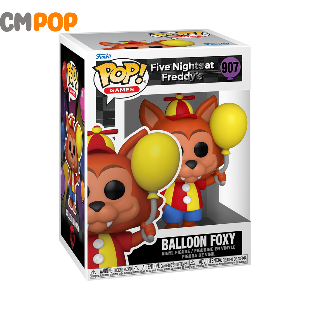 Balloon Foxy - #907 Funko Pop! Five Nights At Freddys Pop