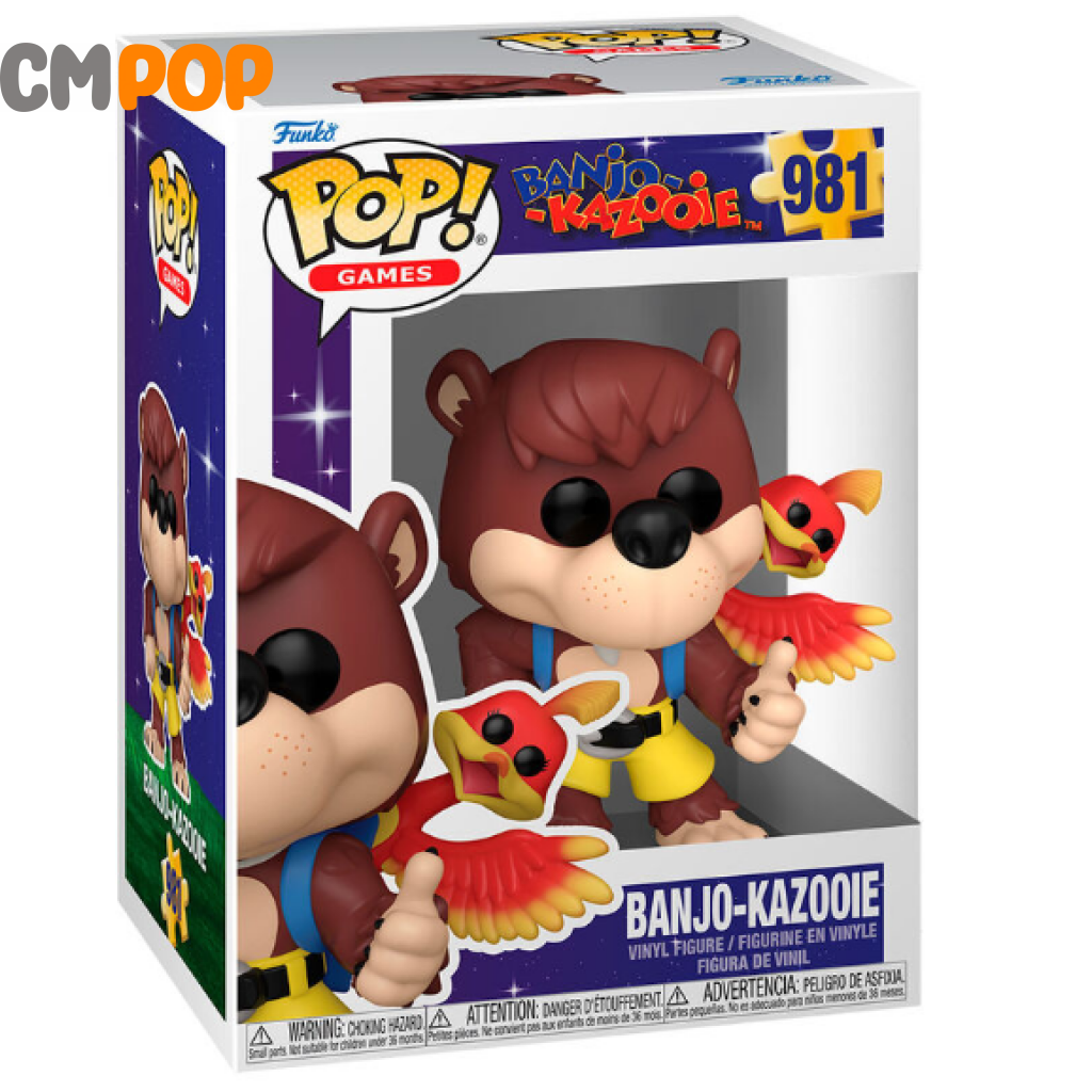 Banjo-Kazooie #981 - Funko Pop! Banjo Kazooie Pop