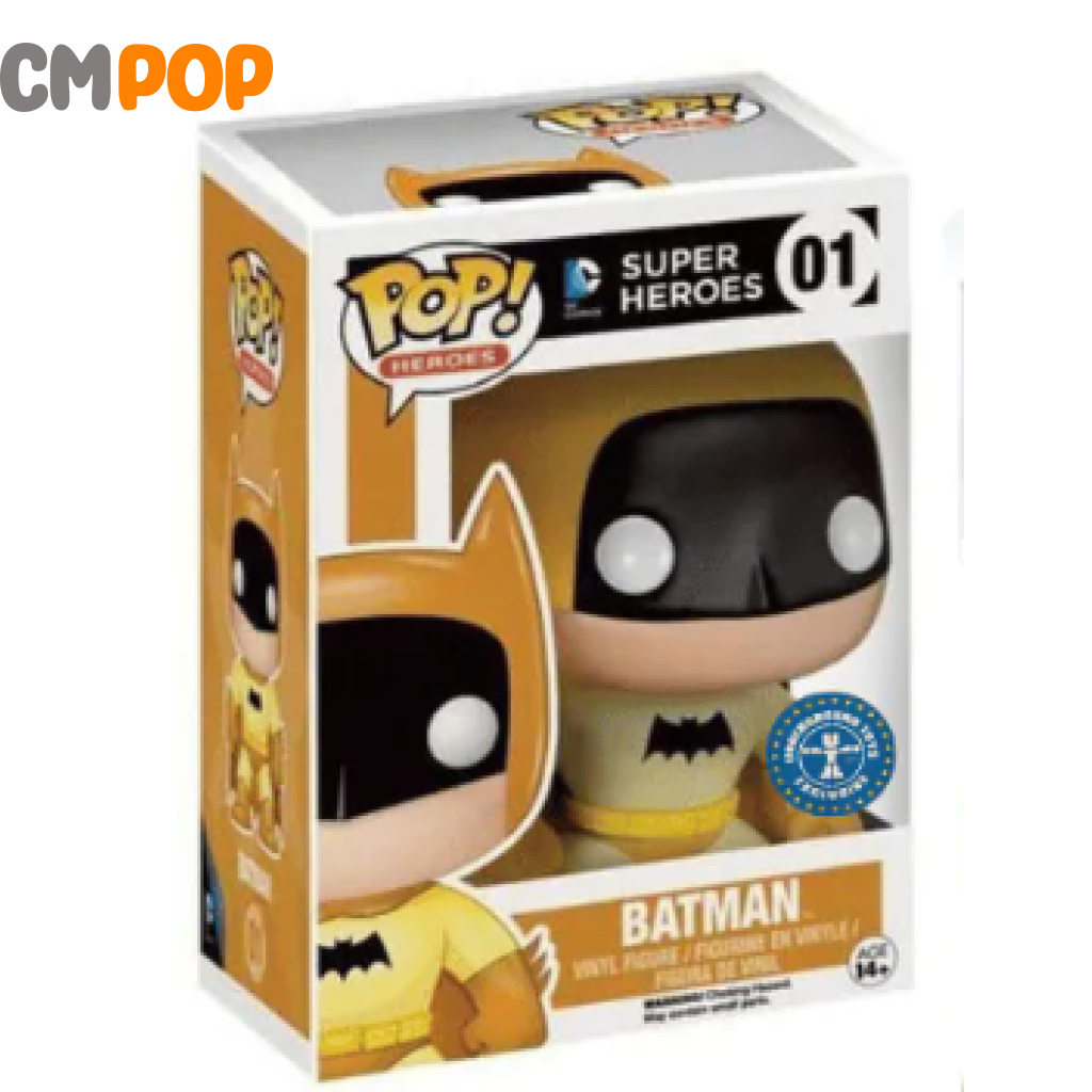 Batman - #01 Funko Pop! Heroes Dc Comics Super Hero’s Underground Toys Exclusive Pop