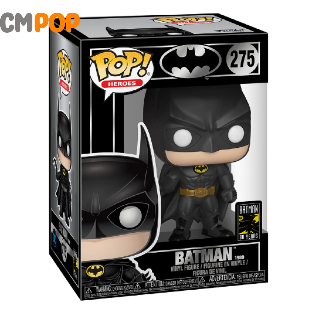 Batman 1989 - #275 Funko Pop! 80 Years Pop