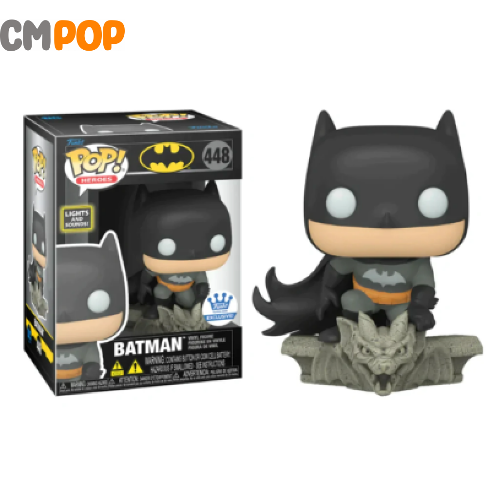 Batman - #448 Funko Pop! Heroes Exclusive Lights & Sounds Pop