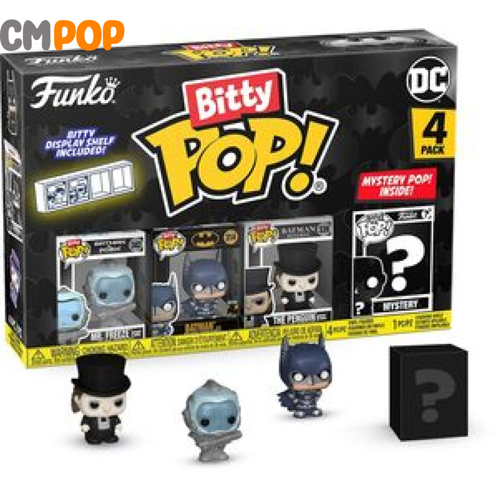 Batman 85Th Anniversary - Mr Freeze / The Penguin Series 1 Funko Bitty Pop! Dc Pop