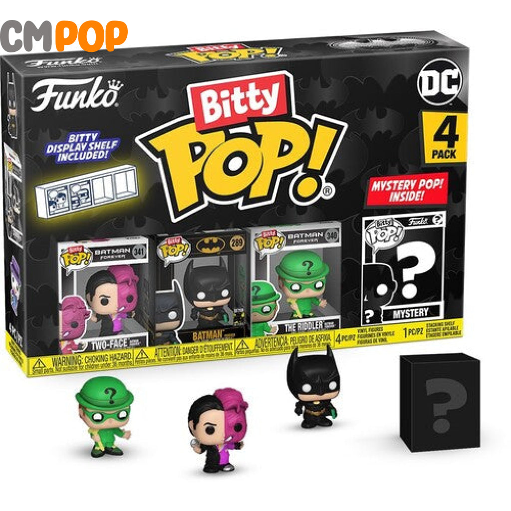 Batman 85Th Anniversary - Two-Faced / The Riddler Series 1 Funko Bitty Pop! Dc Pop