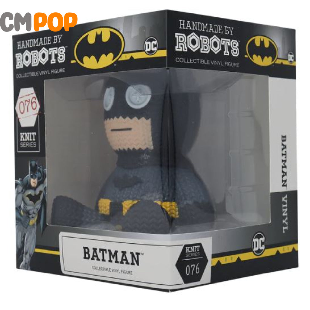 Batman Black Suit Edition - Collectible Vinyl Figure Handmade By Robots