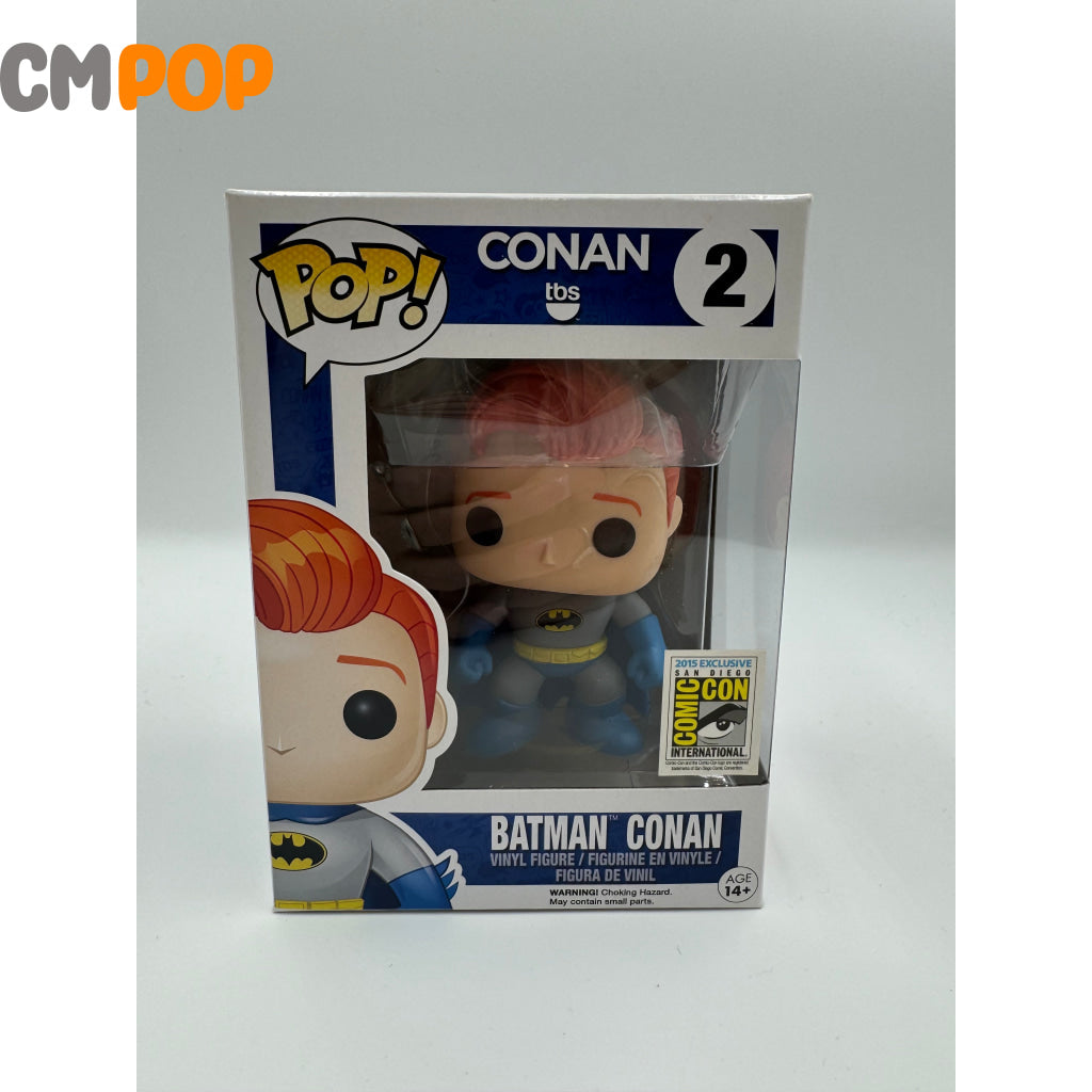 Batman Conan - #2 Funko Pop! Sdcc 2015 Sticker Exclusive Pop