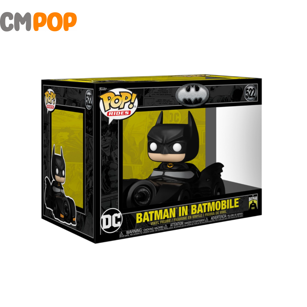 Batman In Batmobile - #522 Funko Pop! Rides Pop