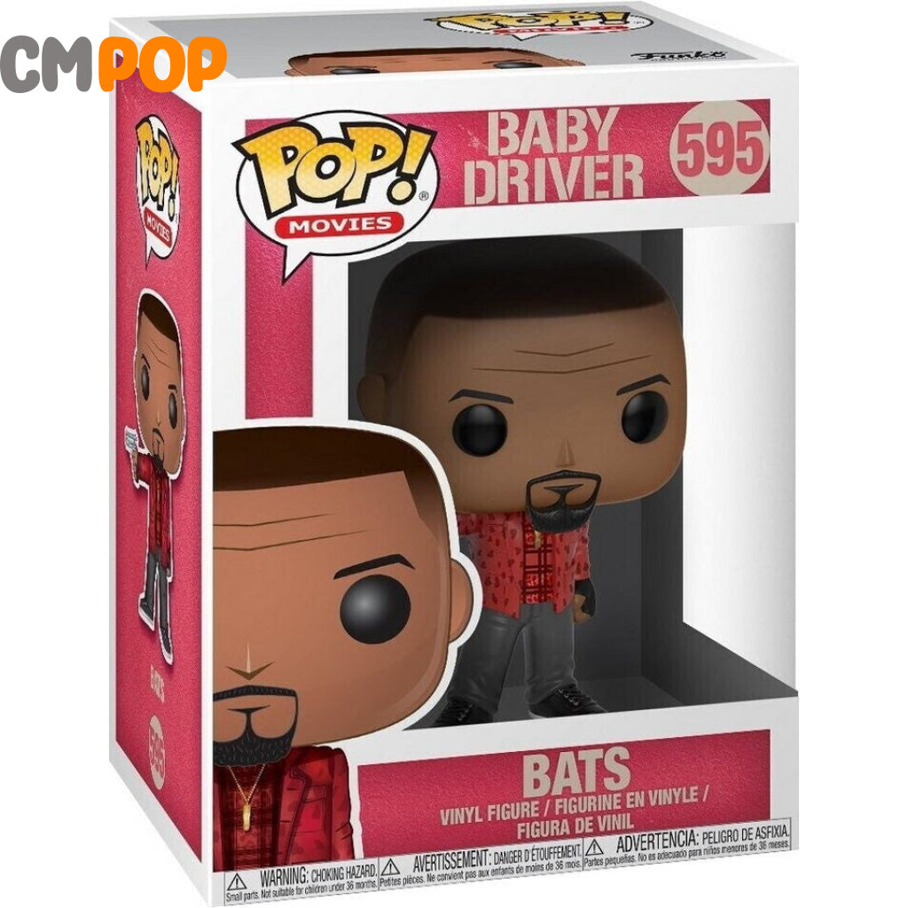 Bats - #595 Funko Pop! Movies Baby Driver Pop