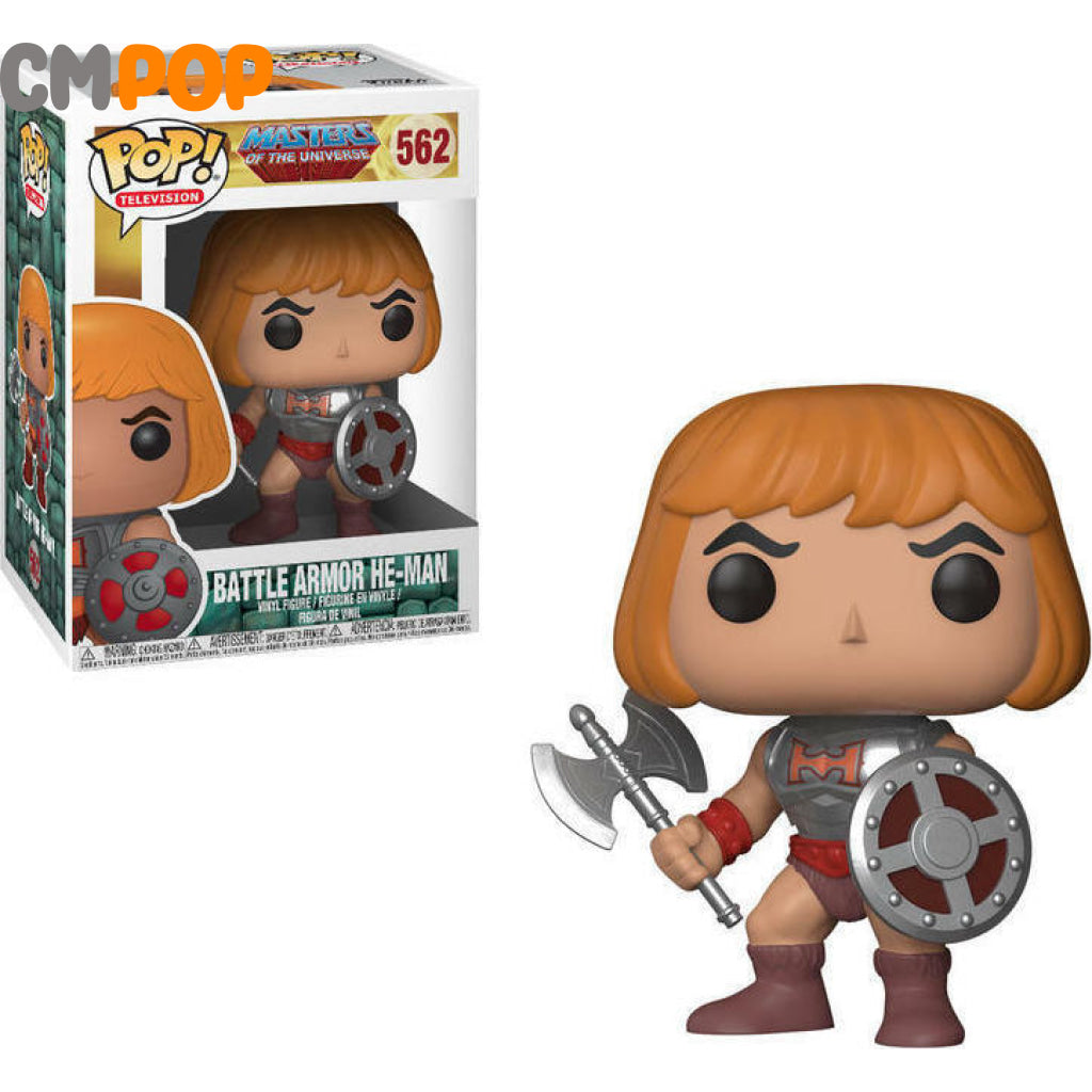 Battle Armour He-Man - #562 Funko Pop! Television Masters Of The Universe Pop