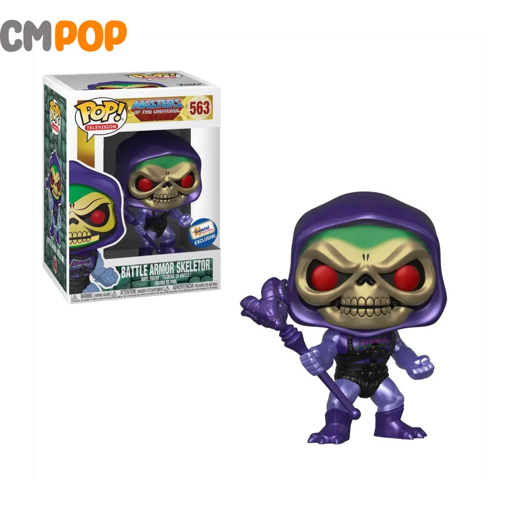 Battle Armour Skeletor - #563 Funko Pop! Television Masters Of The Universe Gemini Collectables
