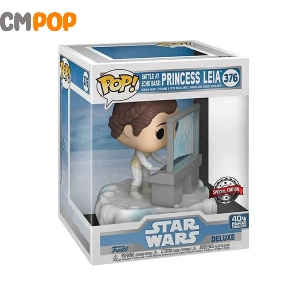 Battle At Echo Base: Princess Leia - #376 - Funko Pop! - Star Wars Deluxe - Special Edition Funko Pop
