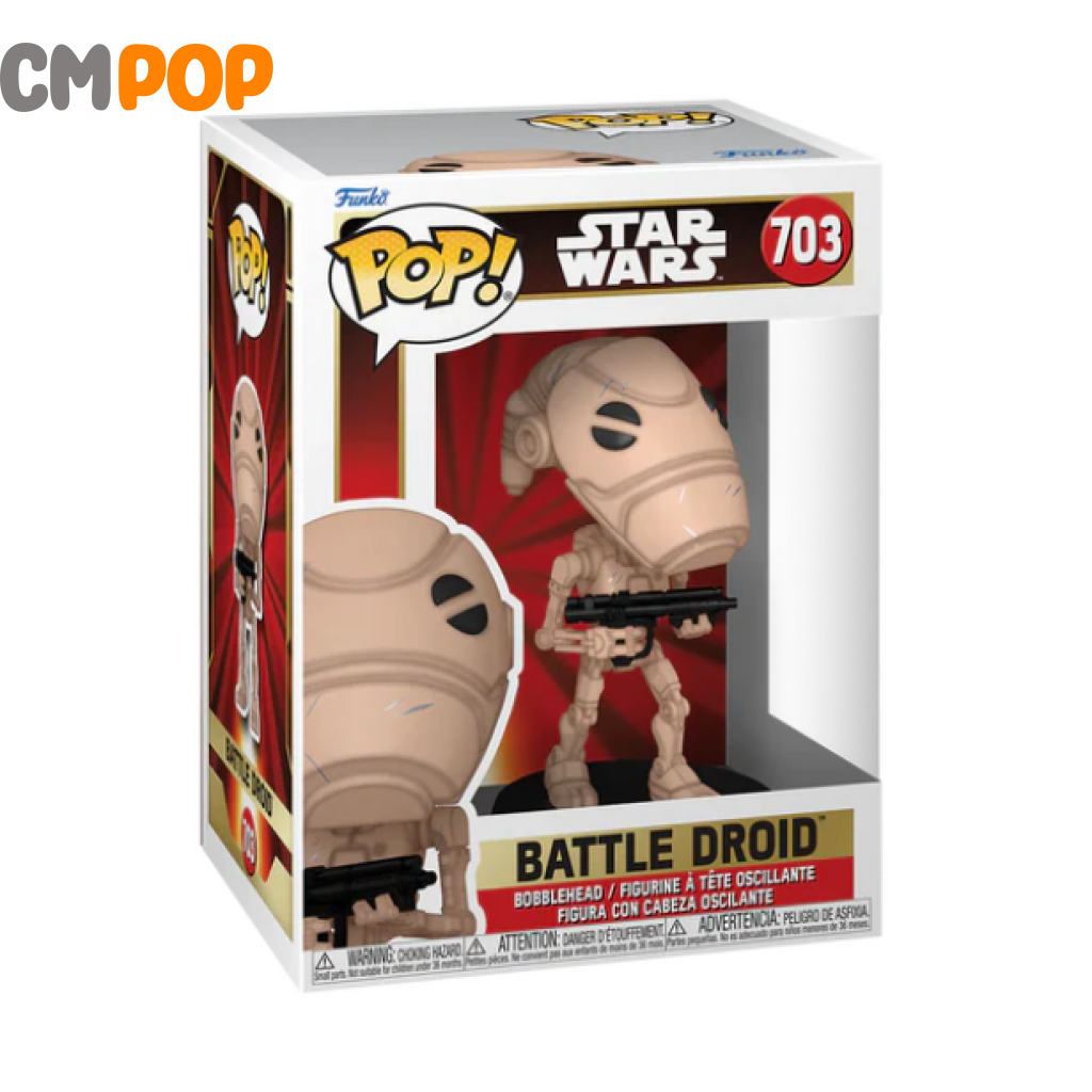 Battle Droid - #703 Funko Pop! The Phantom Menace Star Wars Pop