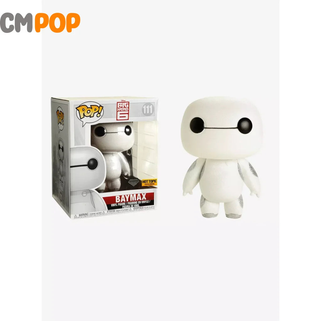 Baymax - #111 Funko Pop! Disney Big Hero 6 Diamond Collection Hot Topic Exclusive Pop