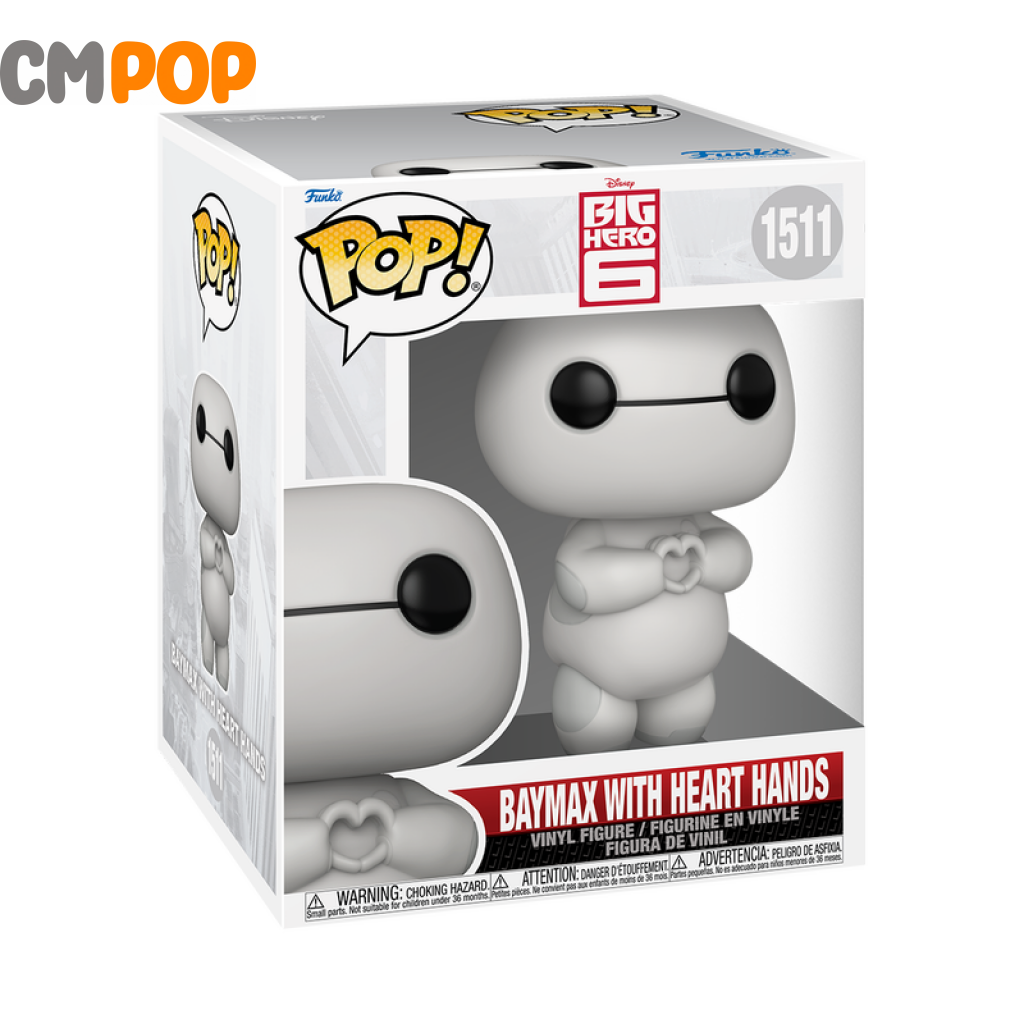 Baymax With Heart Hands - #1511 Funko Pop! Disney Big Hero 6 Pop