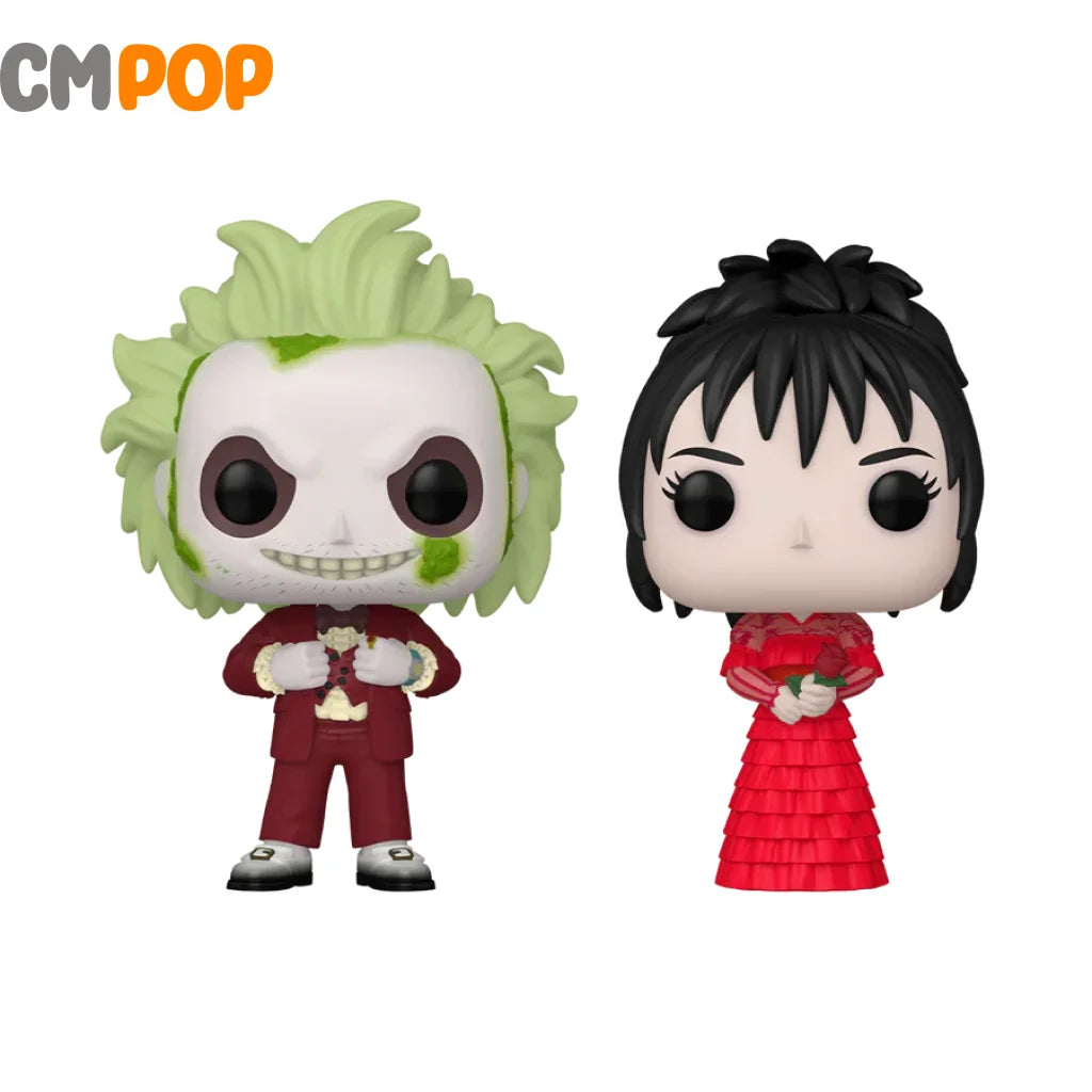 Beetlejuice And Lydia Deetz - 2 Pk Funko Pop! Movies Pop
