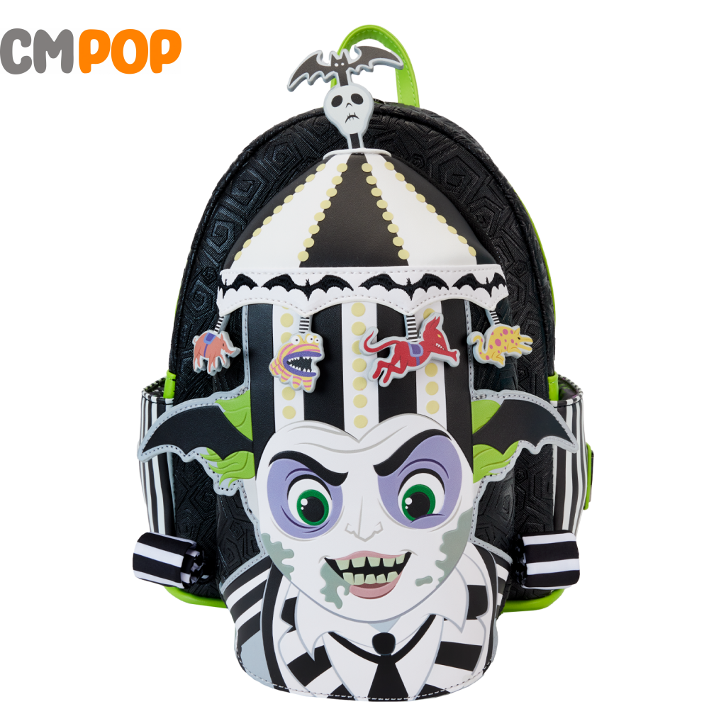 Beetlejuice Carousel Light Up Cosplay Mini Backpack - Loungefly