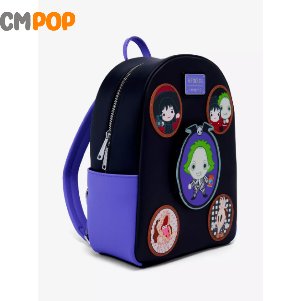 Beetlejuice Character Frames Mini Backpack - Loungefly Cm Pop Exclusive