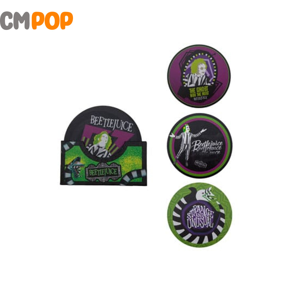Beetlejuice Coaster 4-Pack Homeware