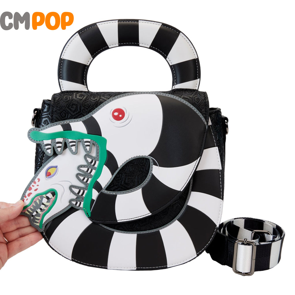 Beetlejuice Sandworm Crossbody Bag - Loungefly