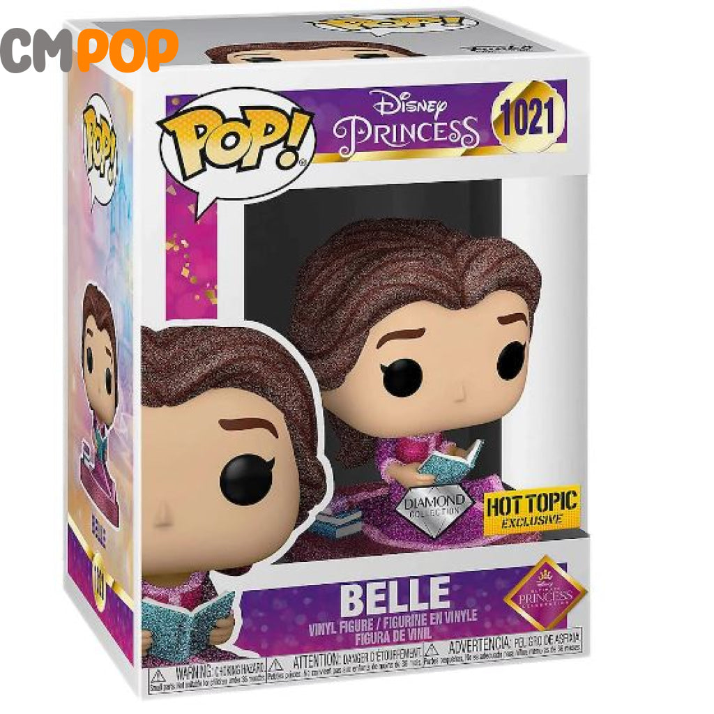 Belle Diamond - #1021 Funko Pop! Disney Princess Hot Topic Exclusive Pop